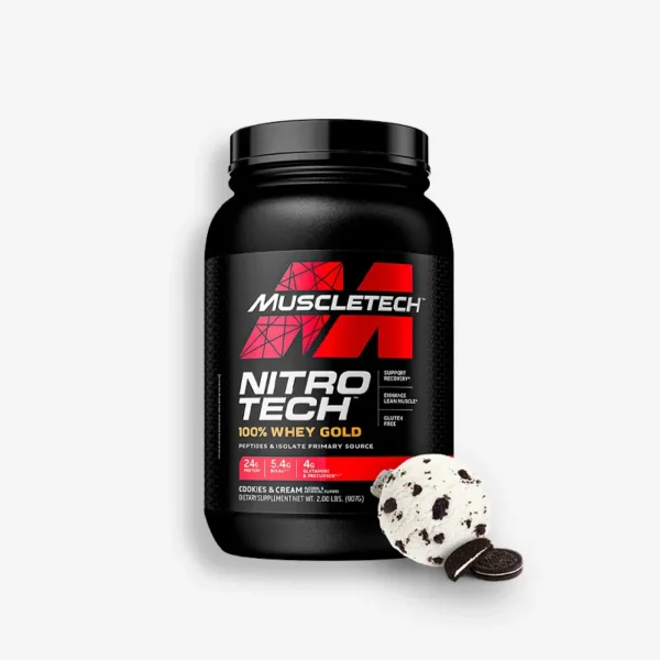 NITRO TECH WHEY GOLD 2LB COOKIES AND CREAM